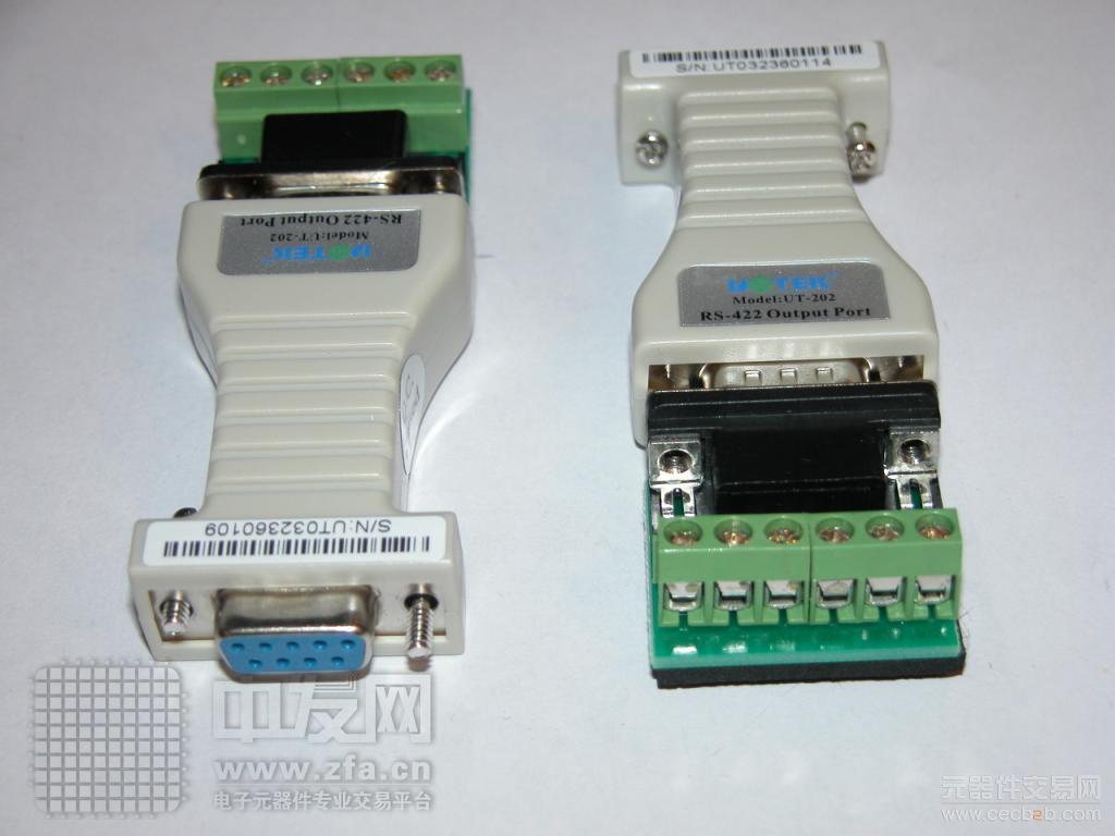 RS232转RS422转换头图片